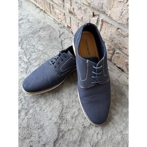 Robert David LOKI Navy Blue Men's Oxford‎ Dress Shoes Size 9.5